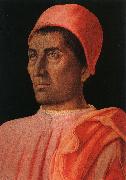 Portrait of the Protonary Carlo de Medici Andrea Mantegna